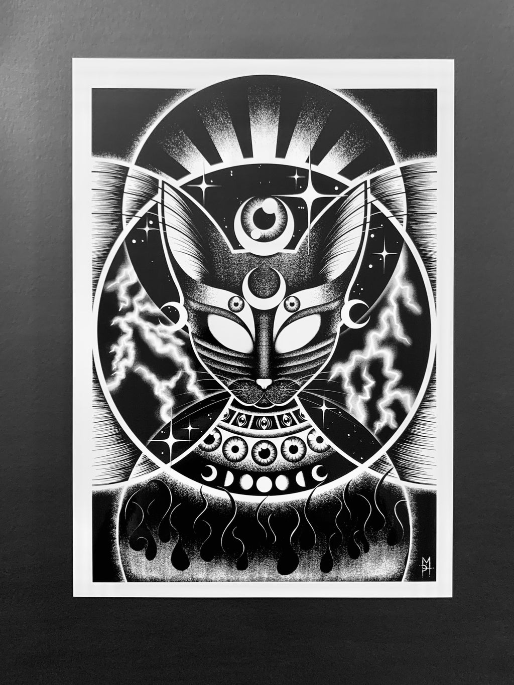 Bastet (fond blanc)