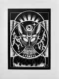 Bastet (fond noir)