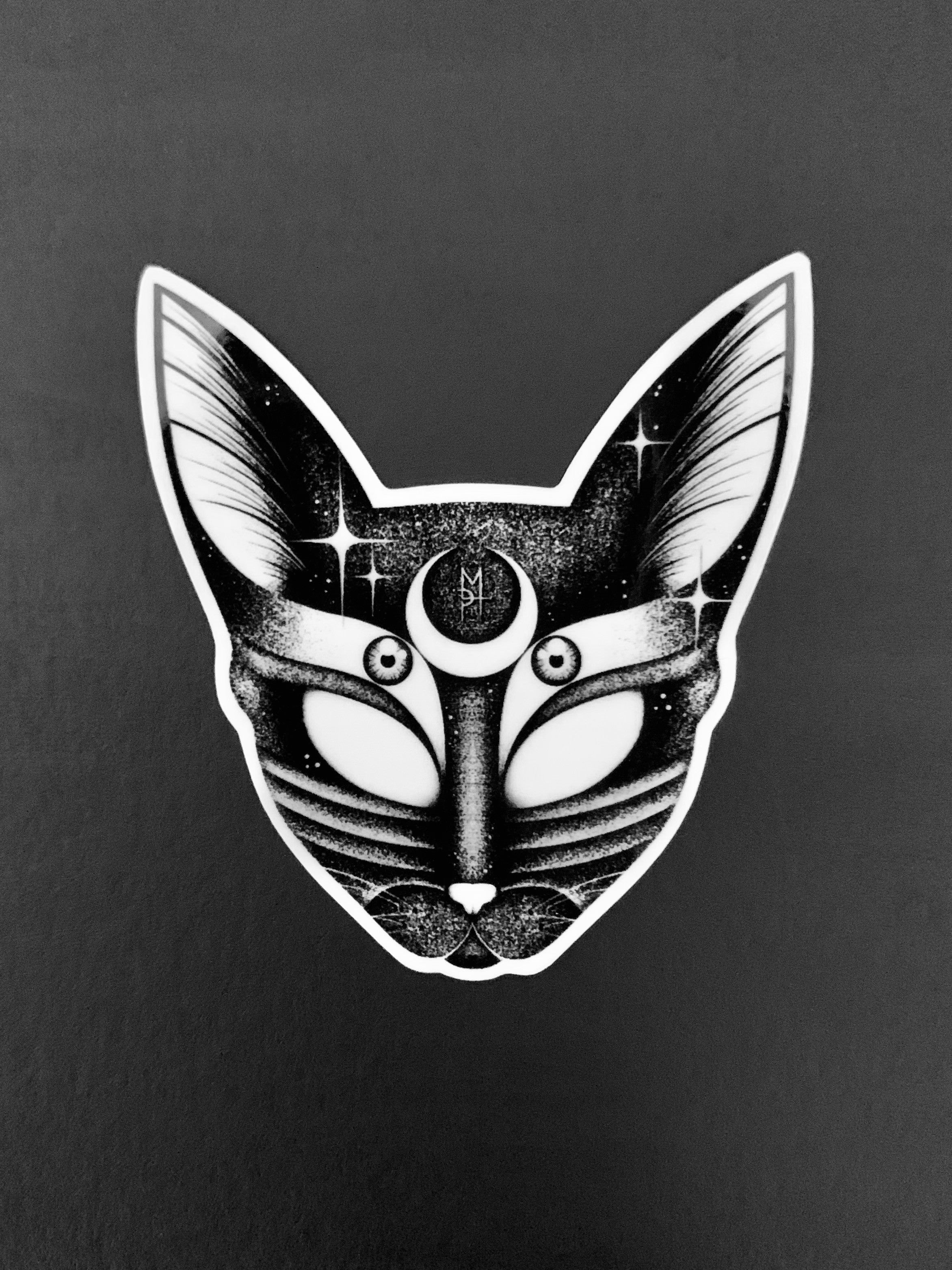 Sticker Bastet (tête)